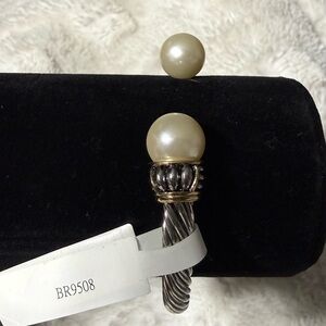 BOGO FREE ART DECO BRAIDED BRACELET WITH PEARLS